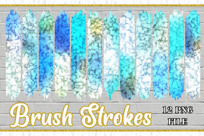Sublimation PNG Brush Strokes, Sublimation artnoy 
