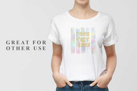 Sublimation PNG Brush Strokes, Sublimation artnoy 