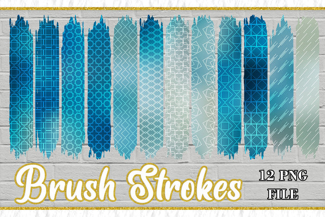 Sublimation PNG Brush Strokes, Sublimation artnoy 