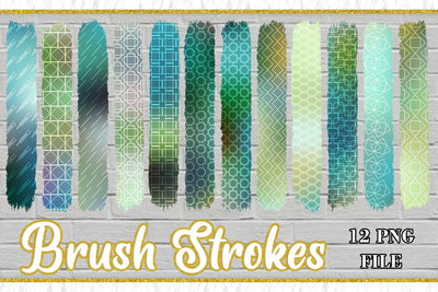 Sublimation PNG Brush Strokes, Sublimation artnoy 