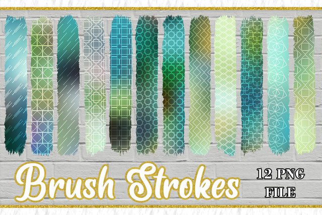 Sublimation PNG Brush Strokes, Sublimation artnoy 