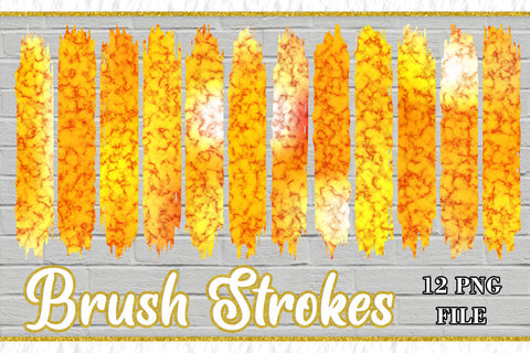 Sublimation PNG Brush Strokes, Sublimation artnoy 