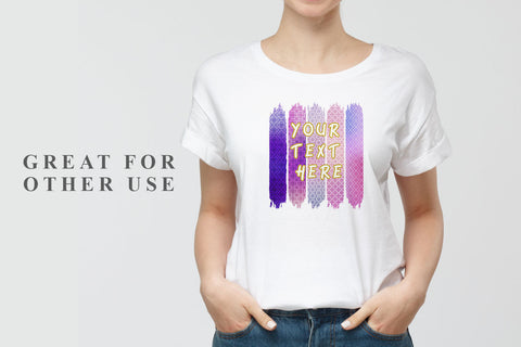 Sublimation PNG Brush Strokes, Sublimation artnoy 