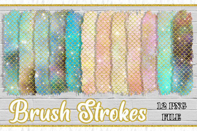 Sublimation PNG Brush Strokes, Sublimation artnoy 