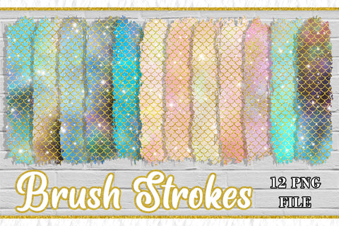 Sublimation PNG Brush Strokes, Sublimation artnoy 