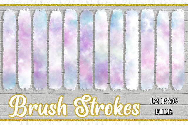 Sublimation PNG Brush Strokes, Sublimation artnoy 