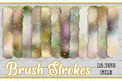 Sublimation PNG Brush Strokes, Sublimation artnoy 