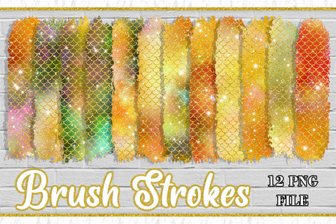 Sublimation PNG Brush Strokes, Sublimation artnoy 