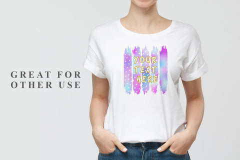 Sublimation PNG Brush Strokes, Sublimation artnoy 