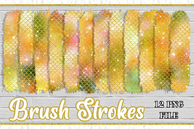 Sublimation PNG Brush Strokes, Sublimation artnoy 