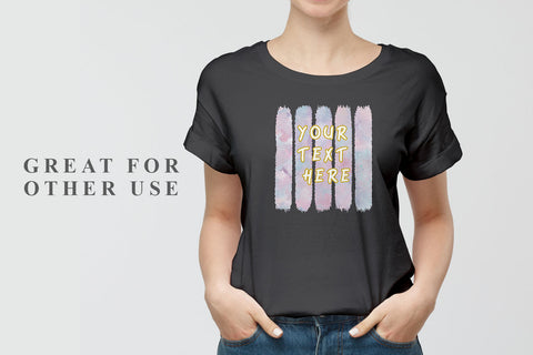Sublimation PNG Brush Strokes, Sublimation artnoy 