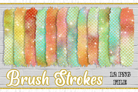 Sublimation PNG Brush Strokes, Sublimation artnoy 