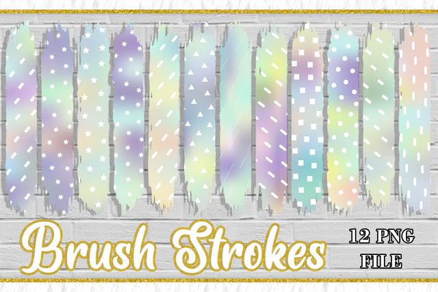 Sublimation PNG Brush Strokes, Sublimation artnoy 