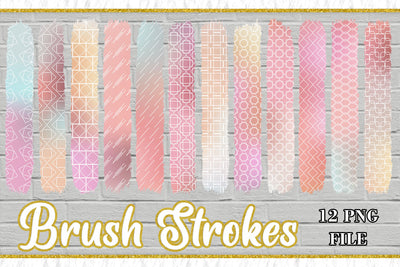Sublimation PNG Brush Strokes, Sublimation artnoy 