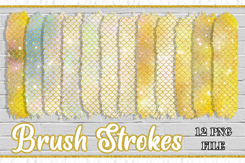 Sublimation PNG Brush Strokes, Sublimation artnoy 