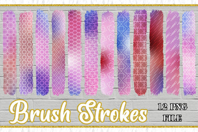 Sublimation PNG Brush Strokes, Sublimation artnoy 