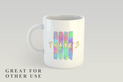 Sublimation PNG Brush Strokes, Sublimation artnoy 