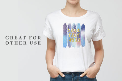 Sublimation PNG Brush Strokes, Sublimation artnoy 