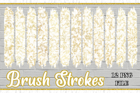 Sublimation PNG Brush Strokes, Sublimation artnoy 