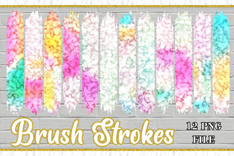 Sublimation PNG Brush Strokes, Sublimation artnoy 