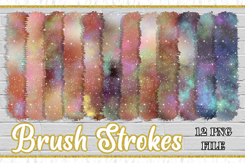 Sublimation PNG Brush Strokes, Sublimation artnoy 