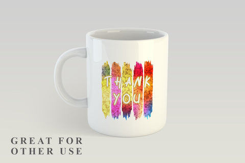 Sublimation PNG Brush Strokes, Sublimation artnoy 