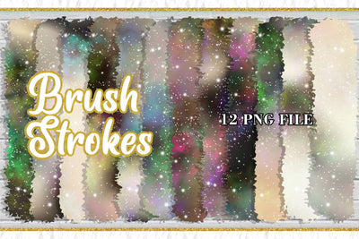 Sublimation PNG Brush Strokes, Sublimation artnoy 