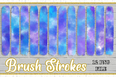 Sublimation PNG Brush Strokes, Sublimation artnoy 
