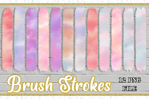Sublimation PNG Brush Strokes, Sublimation artnoy 