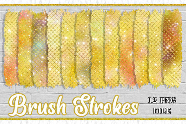 Sublimation PNG Brush Strokes, Sublimation artnoy 