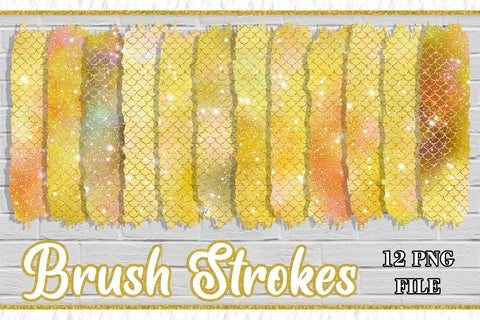 Sublimation PNG Brush Strokes, Sublimation artnoy 