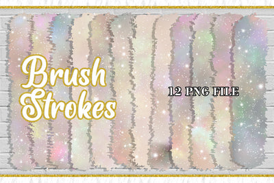 Sublimation PNG Brush Strokes, Sublimation artnoy 