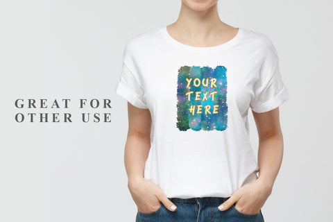 Sublimation PNG Brush Strokes, Sublimation artnoy 
