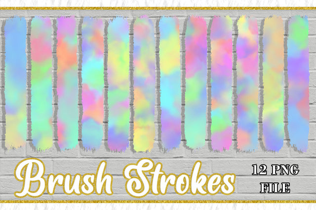 Sublimation PNG Brush Strokes, Sublimation artnoy 