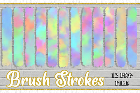 Sublimation PNG Brush Strokes, Sublimation artnoy 