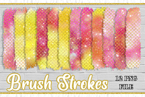 Sublimation PNG Brush Strokes, Sublimation artnoy 