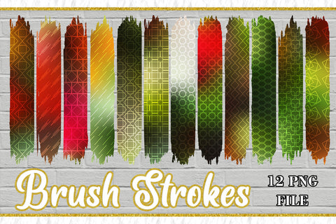 Sublimation PNG Brush Strokes, Sublimation artnoy 