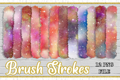 Sublimation PNG Brush Strokes, Sublimation artnoy 