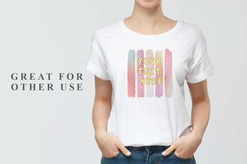Sublimation PNG Brush Strokes, Sublimation artnoy 