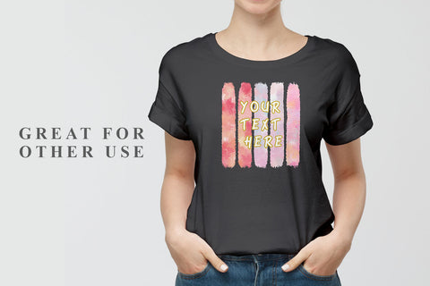 Sublimation PNG Brush Strokes, Sublimation artnoy 