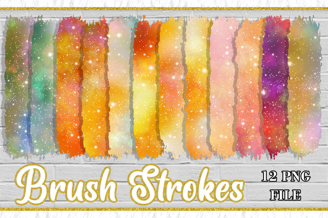Sublimation PNG Brush Strokes, Sublimation artnoy 
