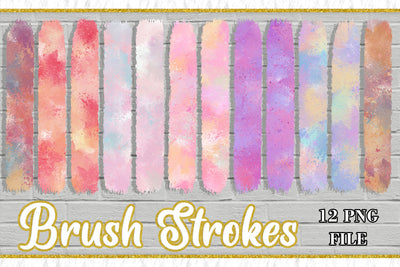 Sublimation PNG Brush Strokes, Sublimation artnoy 