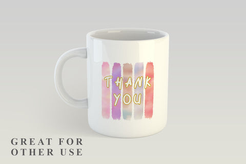 Sublimation PNG Brush Strokes, Sublimation artnoy 