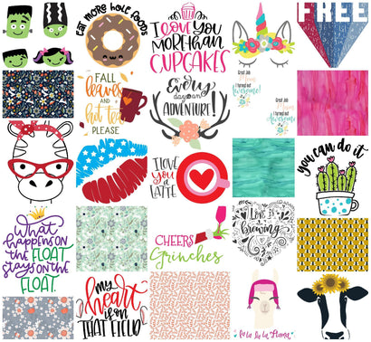 Sublimation Starter Design Bundle | So Fontsy Sublimation So Fontsy Design Shop 