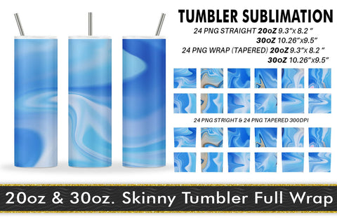 Sublimation tumbler blue wave texture background Sublimation artnoy 