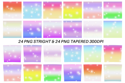 Sublimation Tumbler bokeh gradient colorful background Sublimation artnoy 