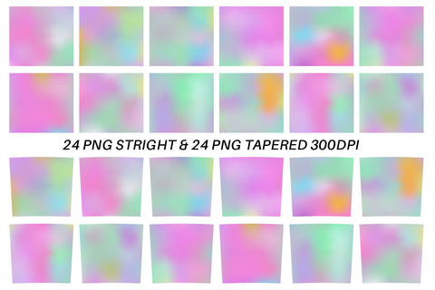 Sublimation Tumbler gradient colorful background Sublimation artnoy 