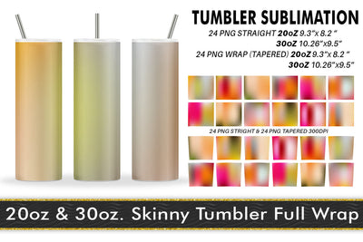Sublimation Tumbler gradient colorful background Sublimation artnoy 