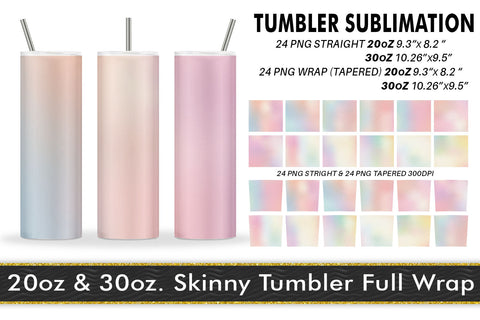 Sublimation Tumbler gradient pastel color background Sublimation artnoy 