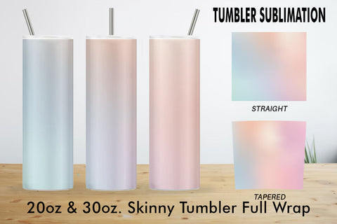 Sublimation Tumbler gradient pastel color background Sublimation artnoy 